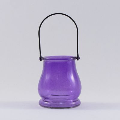 Image two of Portavelas Glass Candle Holders